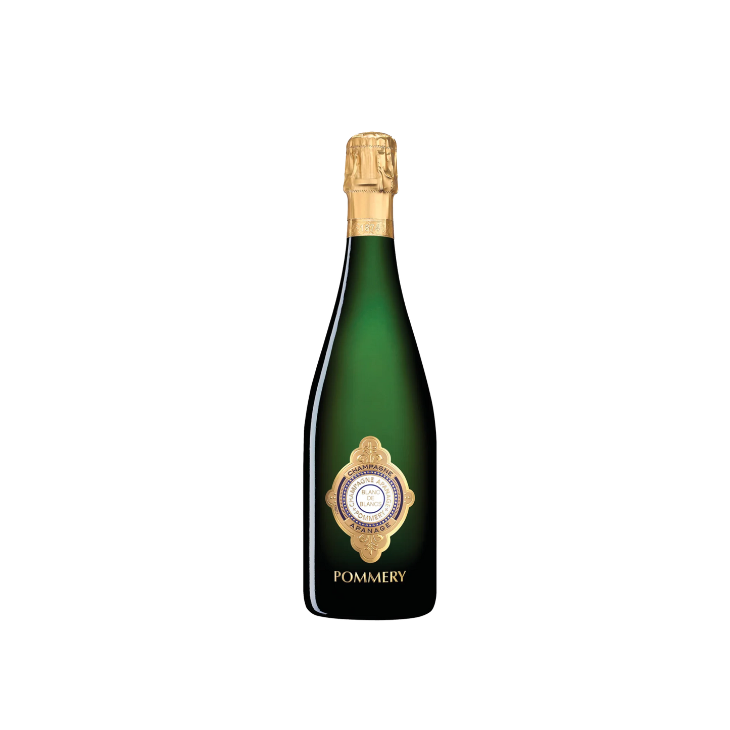 POMMERY Grand Apanage Blanc des Blancs 1874 75cl Geschenkverpackung
