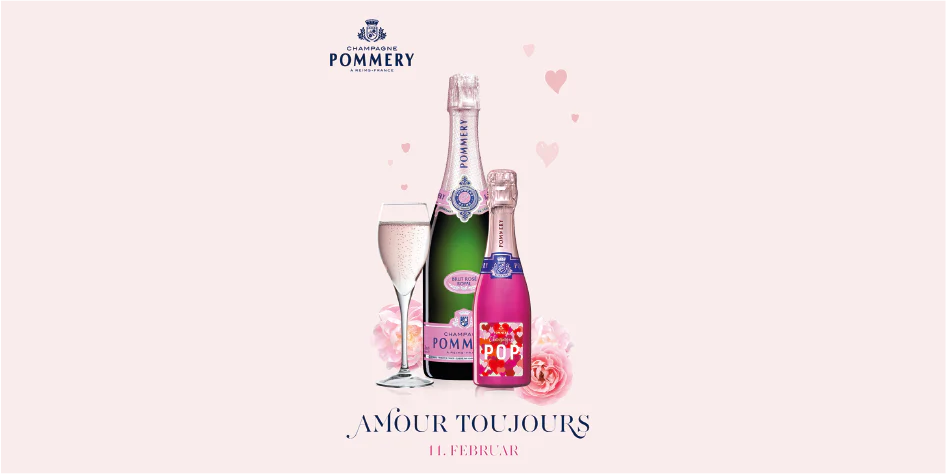 Valentinstag - Ideal für einen Champagnermoment