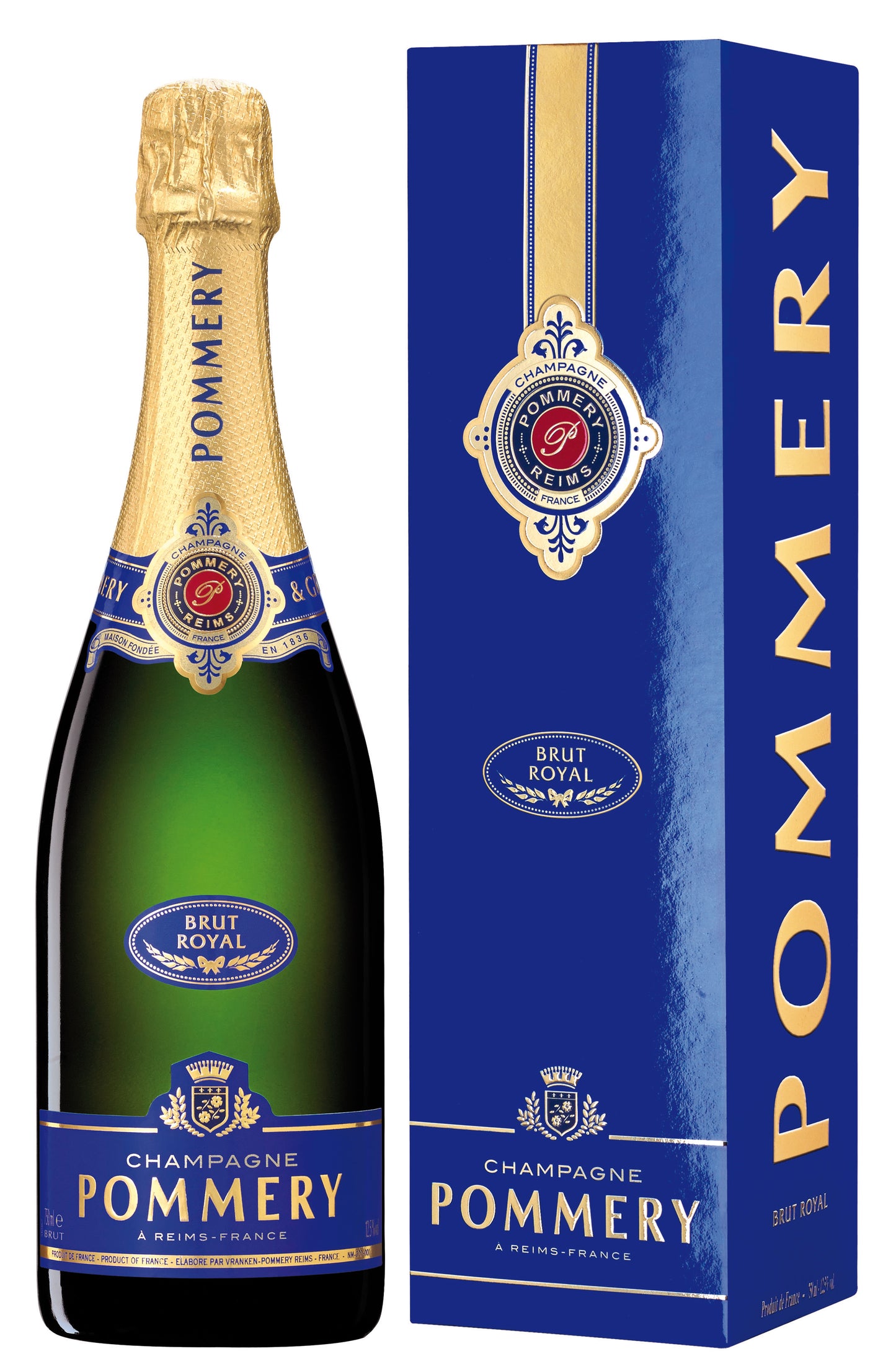 POMMERY Brut Royal 75cl Geschenkverpackung