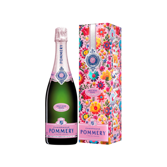 POMMERY Brut Rosé 75cl Geschenkverpackung Mexiko