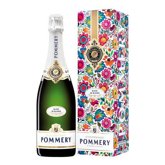 POMMERY Blanc de Blanc 75cl Geschenkverpackung Mexiko