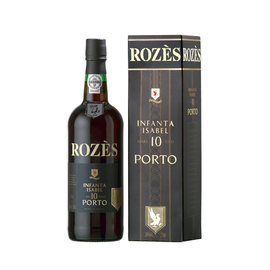ROZÈZ Porto 10 Jahre 75cl Infanta Isabel Geschenkverpackung